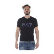 Emporio Armani EA7 Sweatshirts Black, Herr