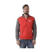 Emporio Armani EA7 Hoodies Red, Herr