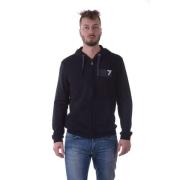 Emporio Armani EA7 Hoodies Black, Herr