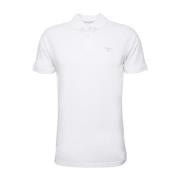 Barbour Vita T-shirts och Polos White, Herr