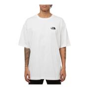 The North Face T-Shirts White, Herr