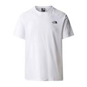 The North Face T-Shirts White, Herr