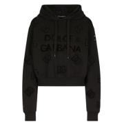 Dolce & Gabbana Sweatshirts & Hoodies Black, Dam