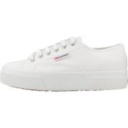 Superga Platform Sneakers för modeframåt kvinnor White, Dam