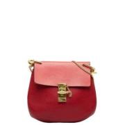 Chloé Pre-owned Pre-owned Laeder axelremsvskor Red, Dam