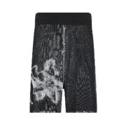 Y-3 Sportiga Svarta Shorts Black, Herr