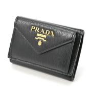 Prada Vintage Pre-owned Laeder plnbcker Black, Dam