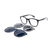 Emporio Armani Ea4211 50881Wclip Sunglasses Blue, Herr