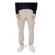 Replay Tapered Trousers Beige, Herr