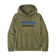 Patagonia Logo Uprisal Hoody Green, Herr