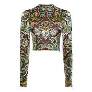 Etro Long Sleeve Tops Multicolor, Dam