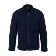 Woolrich Light Jackets Blue, Herr