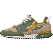 W6Yz Khaki Marble Sneakers Multicolor, Herr