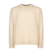 Laneus Round-neck Knitwear Beige, Herr