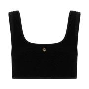 Casablanca Sleeveless Tops Black, Dam