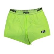 Puma Gula simspårshorts för män Green, Herr