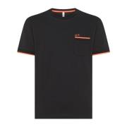 Sun68 T-Shirts Black, Herr