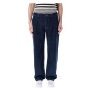 Pop Trading Company Jeans Blue, Herr