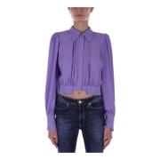 Elisabetta Franchi Shirts Purple, Dam