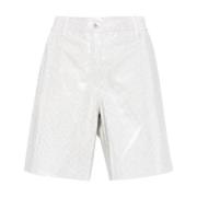 Ermanno Scervino Casual Shorts White, Dam