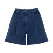 Fay Short Shorts Blue, Dam