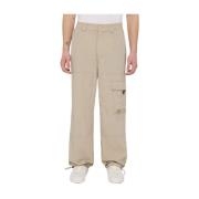 Dickies Andningsbara Nylon Cargo Byxor Beige, Herr