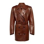 Prada Jackets Brown, Dam