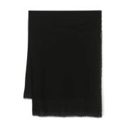 Faliero Sarti Winter Scarves Black, Dam