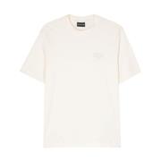 Emporio Armani Stiliga T-shirts och Polos Beige, Herr