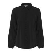 InWear Elegant Svart Skjortblus Cadenzaiw Black, Dam