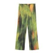 Issey Miyake Wide Trousers Green, Dam