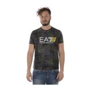 Emporio Armani EA7 Sweatshirt T-shirt Combo Green, Herr