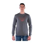 Emporio Armani EA7 Hoodies Gray, Herr