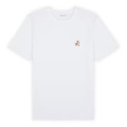 Maison Kitsuné T-Shirts White, Herr