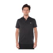 Emporio Armani Polo Shirts Black, Herr