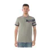 Emporio Armani EA7 Polo Shirts Gray, Herr