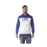 Emporio Armani EA7 Hoodies White, Herr