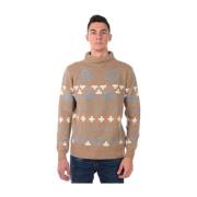 Daniele Alessandrini Sweatshirts Beige, Herr