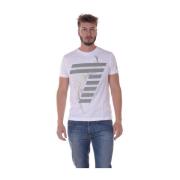 Emporio Armani EA7 Sweatshirt T-shirt White, Herr