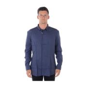 Daniele Alessandrini Blouses Shirts Blue, Herr