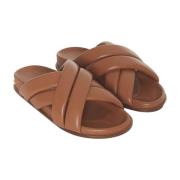 Anine Bing Sliders Brown, Dam