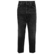 Lardini Straight Trousers Black, Herr