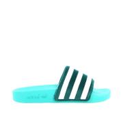 Adidas Stiliga Sliders för Kvinnor Green, Dam