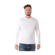 Emporio Armani Sweatshirts White, Herr