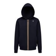 K-Way Sweatshirt med dragkedja Blue, Herr