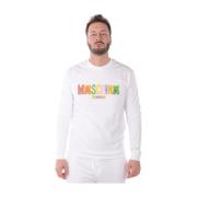 Moschino Hoodies White, Herr