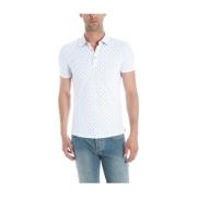 Armani Jeans Polo Shirts White, Herr