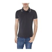 Armani Jeans Polo Shirts Blue, Herr