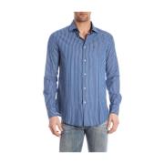 Armani Jeans Blouses Shirts Blue, Herr