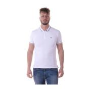 Armani Jeans Polo Shirts White, Herr